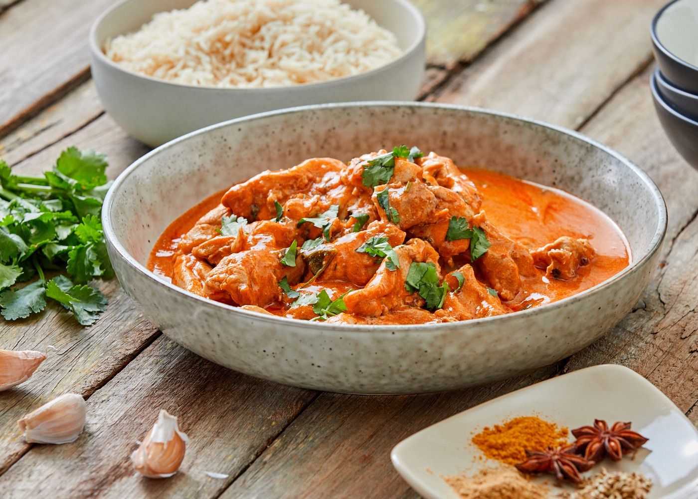 Butter chicken curry - serves 4