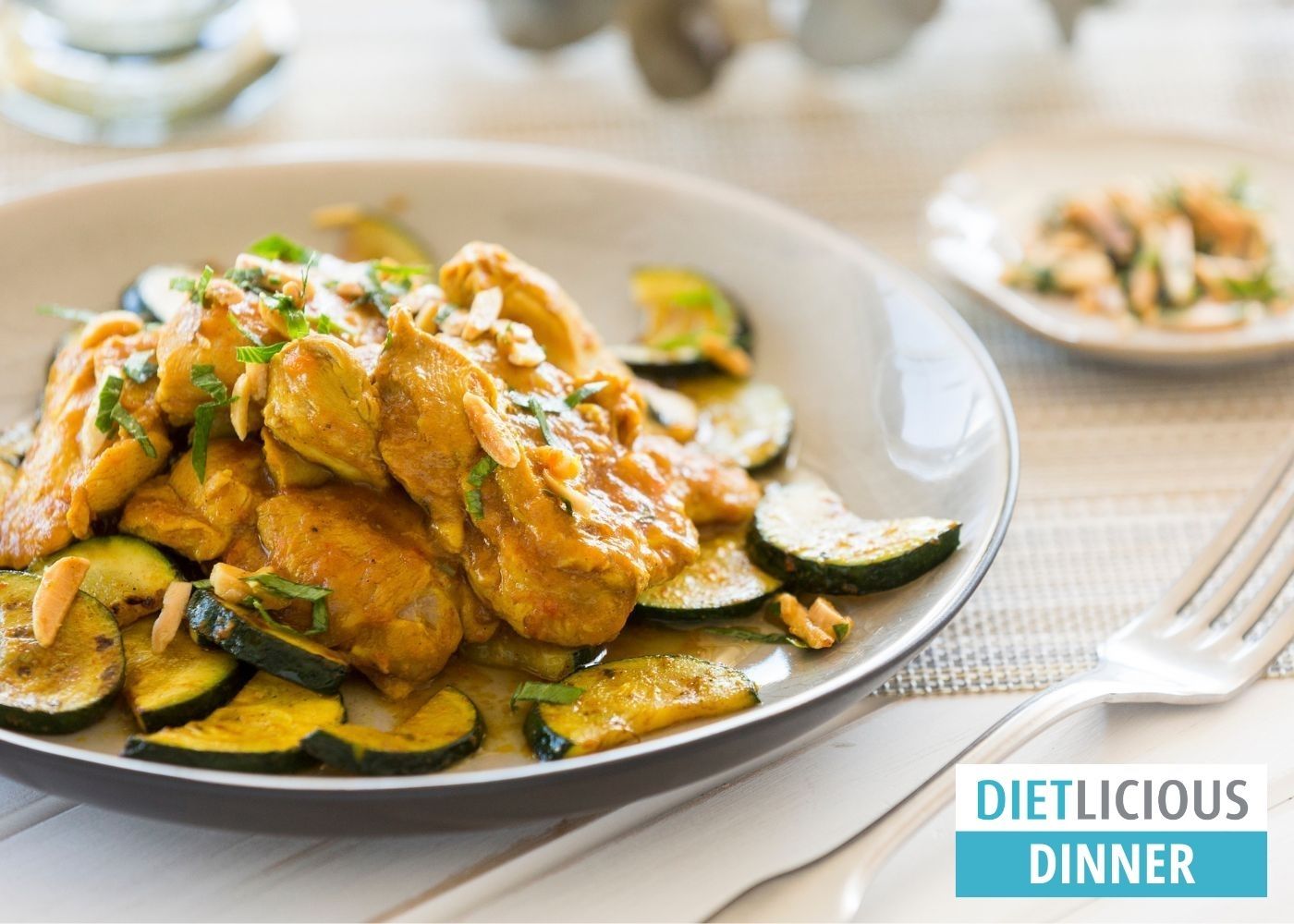 Chicken w preserved lemon + zucchini