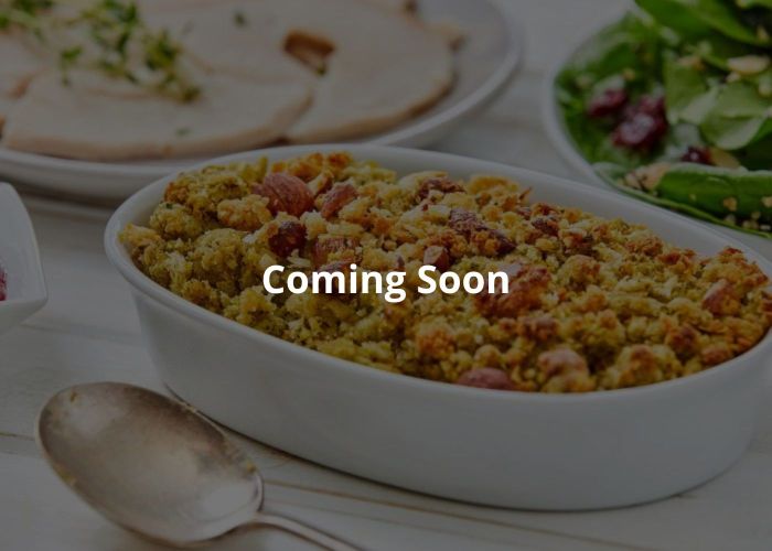 Orange Almond + Herb Stuffing - Serves 4-6