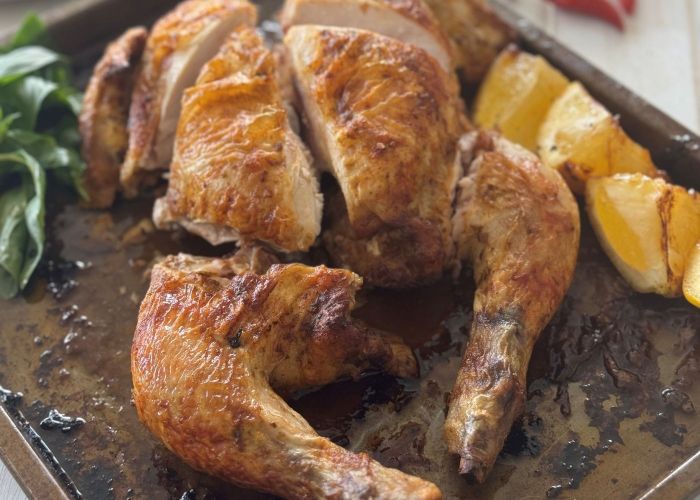 Piri Piri butterflied whole chicken - serves 4-6